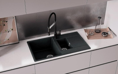 Кухонная мойка Ulgran Quartz Prima 860 1,5 K-10 Песок