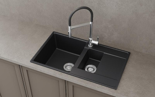 Кухонная мойка Ulgran Quartz Prima 860 1,5 K-10 Песок