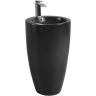 Раковина WeltWasser Leerbach 4949 MT-BL 49 10000013337 Черная матовая