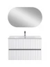 Тумба под раковину Art&Max Elegant 90 AM-ELEGANT-900-2C-SO-BM-LED подвесная цвет Белый матовый