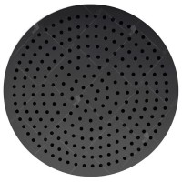 Верхний душ RGW Shower Panels SP-81-25 B 21148125-04 Черный нержавеющая сталь на потолок