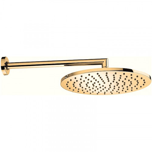 Верхний душ Bossini Cosmo H70596I.021 Золото латунь на стену