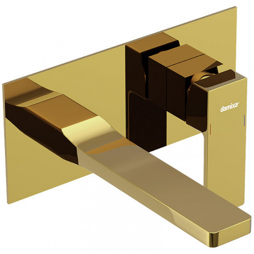 Смеситель для раковины Damixa Gala 530260600 Золото латунь встраиваемый