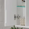 Зеркало со шкафом Volna Lake 70 L zsLAKE70.L-01 с подсветкой Белое