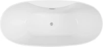Акриловая ванна Aquanet Family Sweet 155778-GW-MB 170x78 293085 цвет Черный матовый Белый