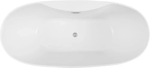 Акриловая ванна Aquanet Family Sweet 155778-GW-MB 170x78 293085 цвет Черный матовый Белый