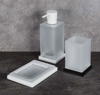 Стакан для зубных щеток Colombo Design Look B1641.NM-VAN Черный матовый