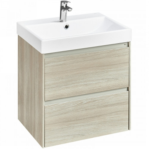 Тумба под раковину Roca Ona 60 A857613512 подвесная Светлый дуб
