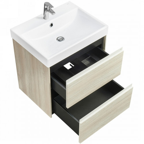 Тумба под раковину Roca Ona 60 A857613512 подвесная Светлый дуб