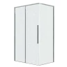 Душевой уголок Grossman Galaxy 120x100 L 120.K33.01.1210.10.02 профиль Хром стекло шиншилла