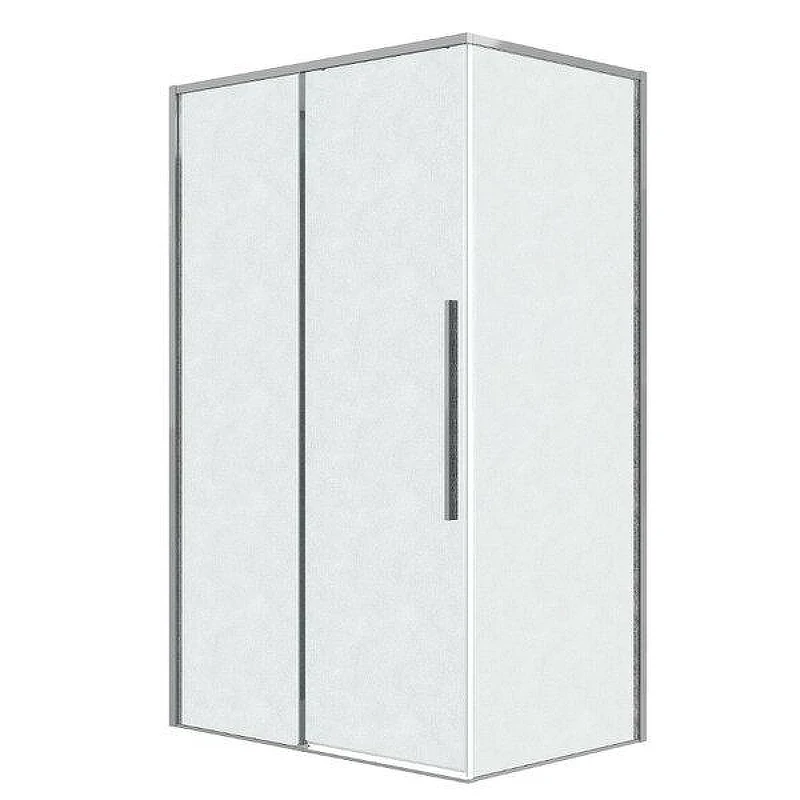 Душевой уголок Grossman Galaxy 120x100 L 120.K33.01.1210.10.02 профиль Хром стекло шиншилла