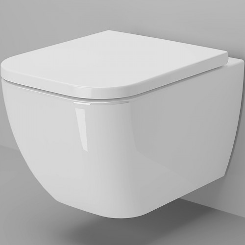 Унитаз Ambassador Forsa 243K19002RS подвесной с сиденьем Микролифт фарфор подвесной