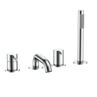 Смеситель на борт ванны AQUAme Siena AQM6219CR цвет Хром
