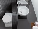 Унитаз Hatria You and Me YXZ6 приставной без сиденья фаянс приставной