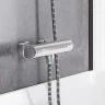 Смеситель для душа Damixa Scandinavian Pure 366000000 с термостатом Хром латунь на стену