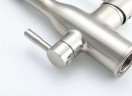 Смеситель для кухни Frap H69 F4396-5 Сатин Черный латунь