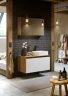 Корпус тумбы под раковину Aqwella 5 Stars Mobi 80 MOB0108DB подвесной Дуб балтийский МДФ / ЛДСП