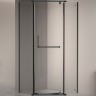 Душевой уголок RGW Passage PA-081B 120x120 35088122-14 профиль Черный стекло прозрачное