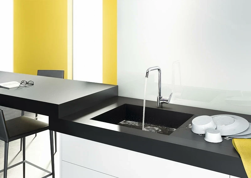 Смеситель для кухни Hansgrohe Focus M41 260 1jet 31820670 Черный матовый латунь