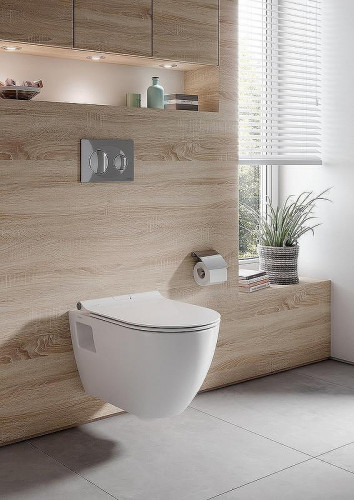 Унитаз Serel Smart SM46SL подвесной с сиденьем Микролифт