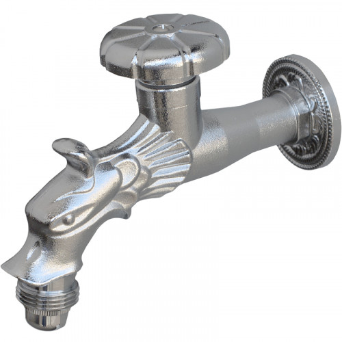 Кран для одного типа воды Bronze de Luxe 21601 Хром латунь на стену