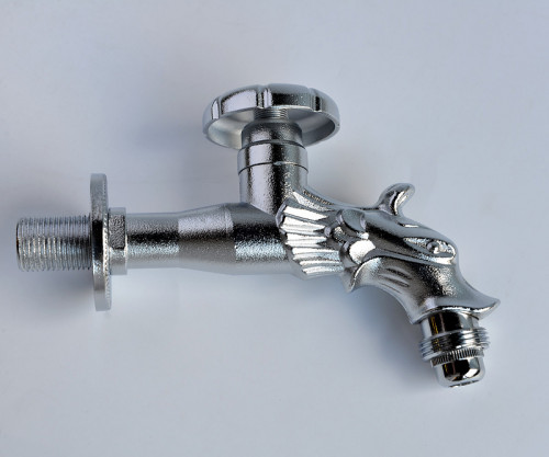 Кран для одного типа воды Bronze de Luxe 21601 Хром латунь на стену