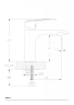 Смеситель для раковины Ceramicanova Curve 70020CH