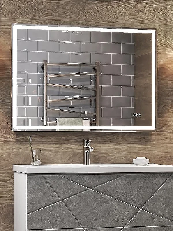 Зеркало Vigo Geometry Comfort 100 z.GEO.100.Comfort с подсветкой с сенсорным выключателем