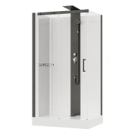 Душевая кабина Black&White G8708GM 110x80 8708000GM с гидромассажем