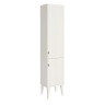 Шкаф пенал ASB-Woodline Федерика 40 80446 цвет Белый матовый