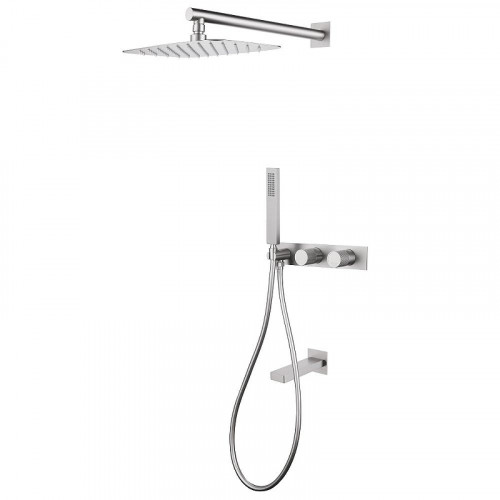 Душевая система Abber Rund AF8717SP цвет Сатин