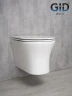 Унитаз Gid Concavo Tr2101 62232Y подвесной цвет Белый с сиденьем Микролифт