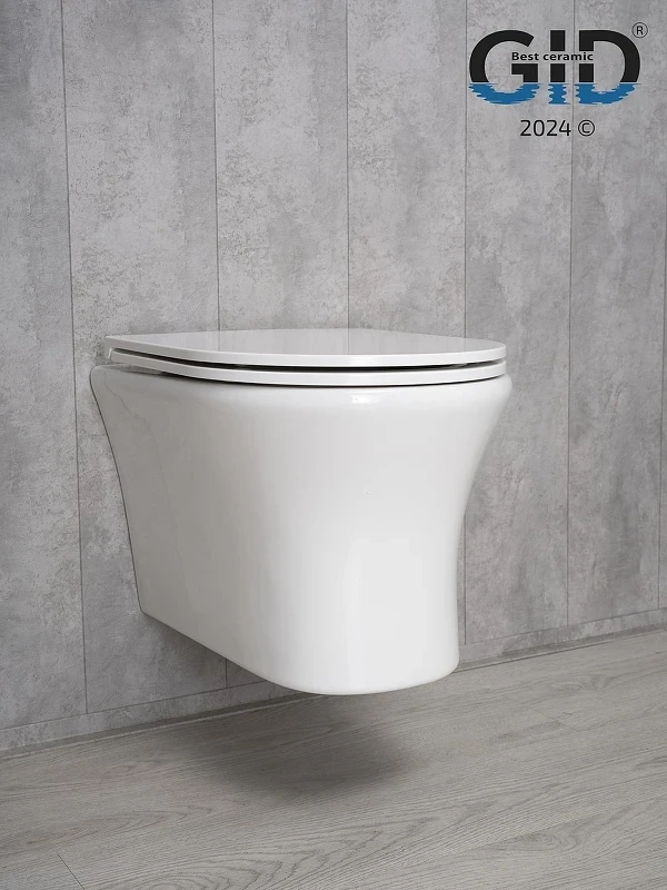 Унитаз Gid Concavo Tr2101 62232Y подвесной цвет Белый с сиденьем Микролифт
