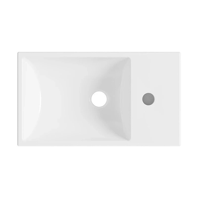 Мини-раковина Wellsee WC Area 45 R 151803000 цвет Белый глянцевый
