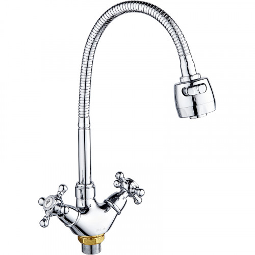 Смеситель для кухни Ростовская Мануфактура Сантехники SL65-279F Хром