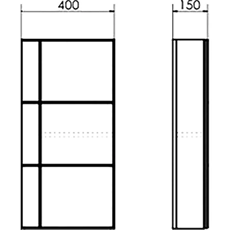 Подвесной шкаф Comforty Таллин 40 00-00009970 Белый Дуб натуральный