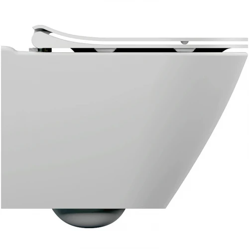 Унитаз Cersanit City Smart Clean On DPL EO slim LP 64822 подвесной с сиденьем Микролифт фарфор подвесной