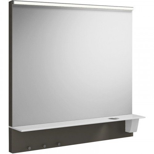 Зеркало Burgbad Eqio 90 SEZQ090F2010 с подсветкой Серое