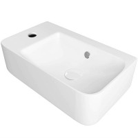 Раковина Maretti Aria 45 L AR13PD84-844 Белая фарфор подвесная