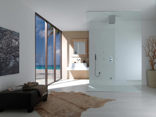 Душевой гарнитур Bossini Cube C50001C.030 Хром латунь на стену