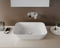 Раковина-чаша Vitra Geo 60 7425B003-0012 Белая фарфор накладная