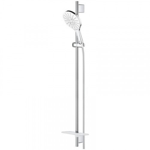 Душевой гарнитур Grohe Rainshower SmartActive 26594LS0 Белая луна Хром латунь на стену