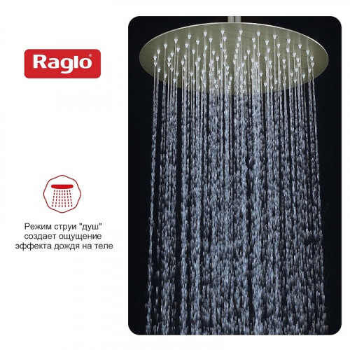 Верхний душ Raglo R451.56.03 цвет Золото матовое