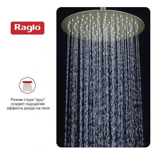 Верхний душ Raglo R451.56.03 цвет Золото матовое