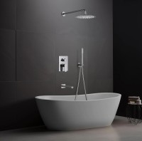 Душевая система Aquatek Оберон AQ1273CR Хром латунь встраиваемый