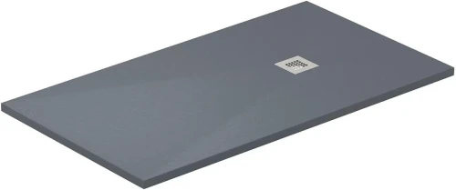 Душевой поддон из искусственного камня Allen Brau Priority 160x90 8.31011-BGM цвет Синий+Серый