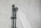 Смеситель для ванны Aquatek Вега AQ1033MB универсальный Черный матовый латунь на стену