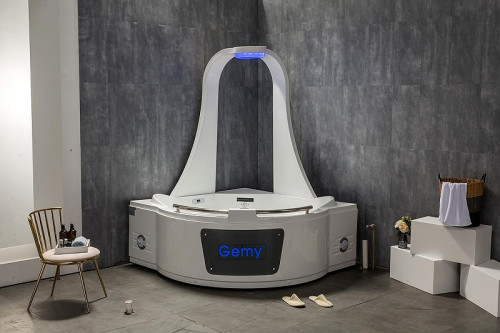 Акриловая ванна Gemy Gemy 170x170 G9070 K С гидромассажем