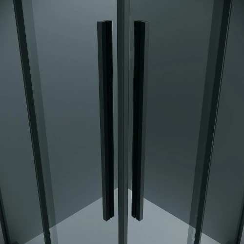 Душевой уголок Grossman Galaxy 120х70 300.K33.01.1270.21.10 профиль Черный матовый стекло тонированное