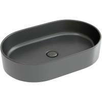 Раковина-чаша Ceramicanova Element 61 CN6048MDH Темный антрацит матовый фарфор накладная